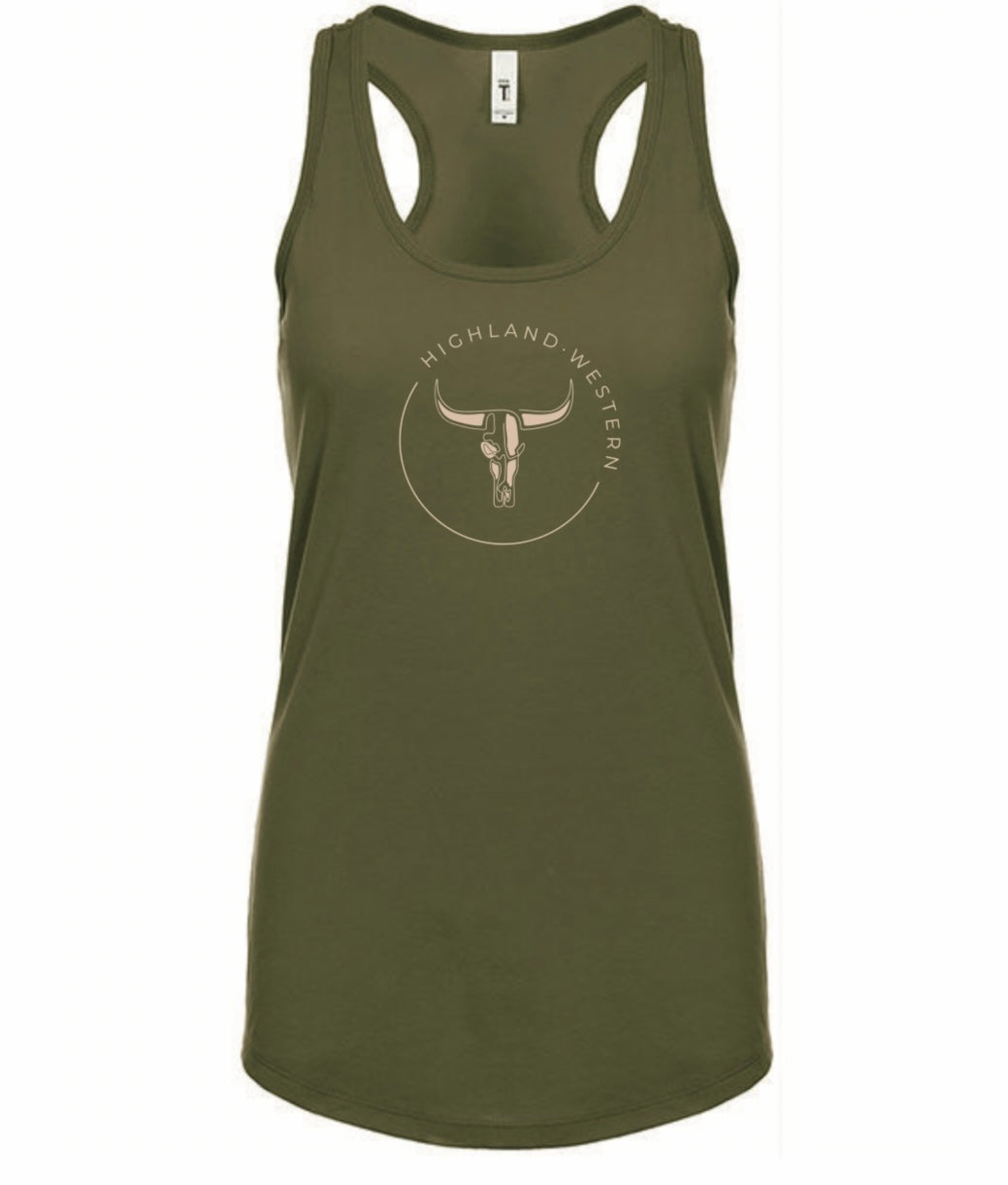 Camisole Verte Signature Beige